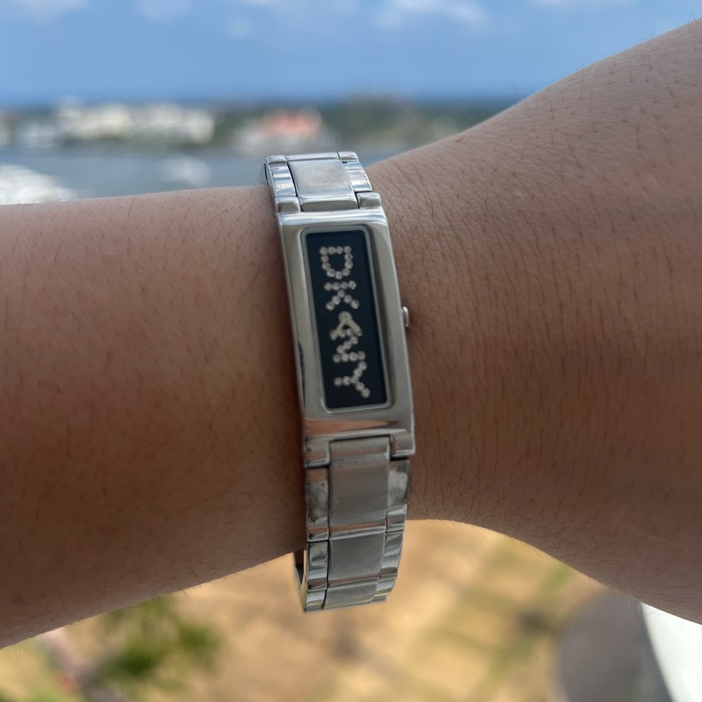 DKNY Vintage Silver Watch